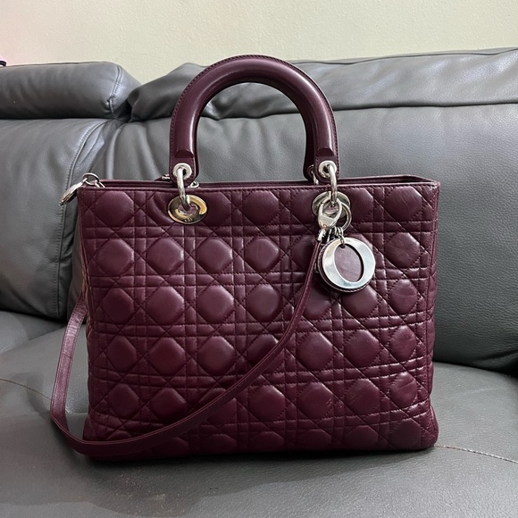 Dior Handbags - ‼️sold‼️Lady Dior large
